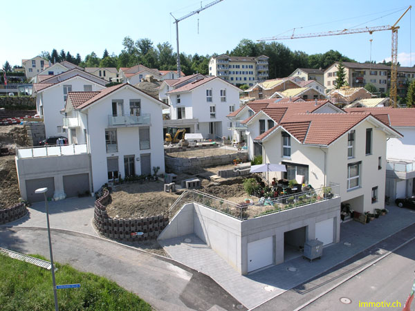 Bereits ist die dritte Etappe der Einfamilienhäuser im Rothenbad in Luzern-Reussbühl fertiggestellt